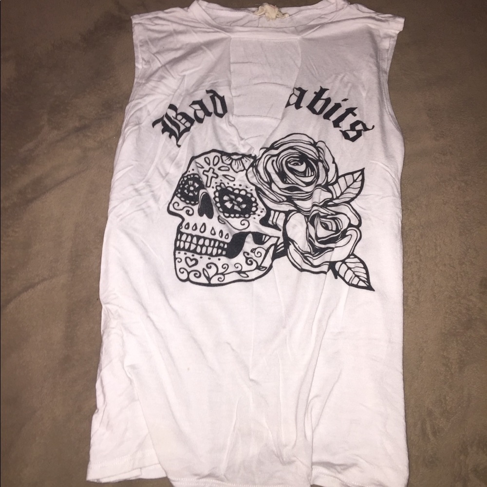 Bad habit muscle tee